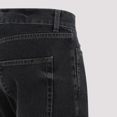 Shop Saint Laurent Jeans In Black