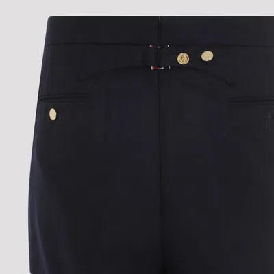 Thom Browne 4-bar Stripe Pant In Blue