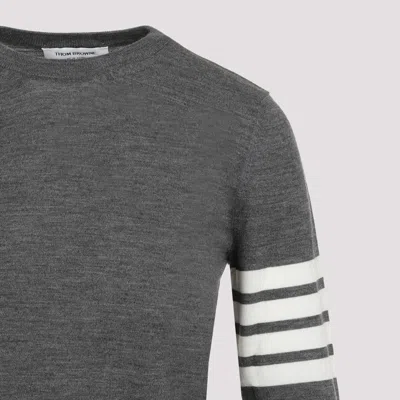 Shop Thom Browne Sweater In Grey