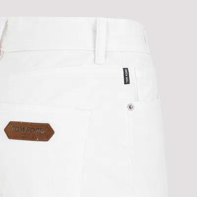 Shop Tom Ford Pants In White