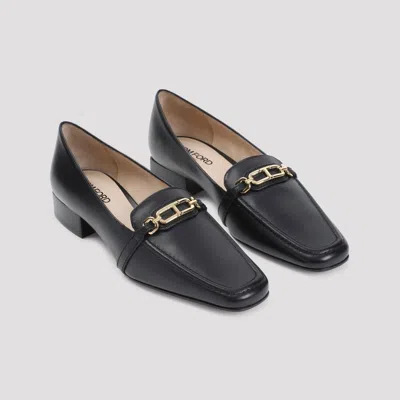 Shop Tom Ford Loafers In Black