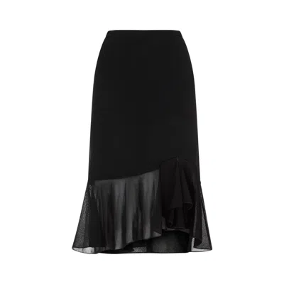 Shop Tom Ford Skirt In Black