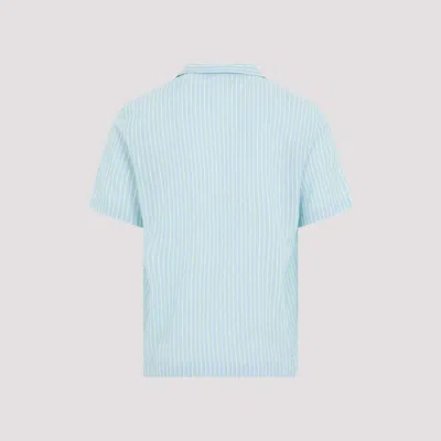 Shop Universal Works Shirt In Blue