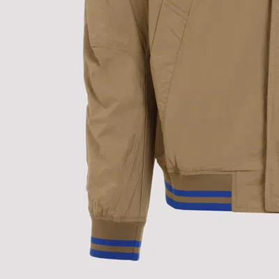 Universal Works Sand Ns Bomber Recycled Polyamide Jacket In Beige