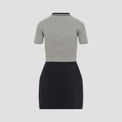Valentino Multicolor Cotton Mini Dress In Multicolour