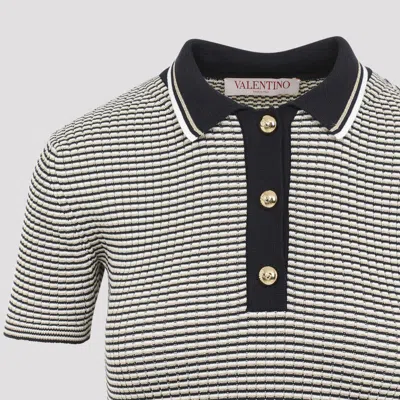 Valentino Multicolor Cotton Mini Dress In Multicolour