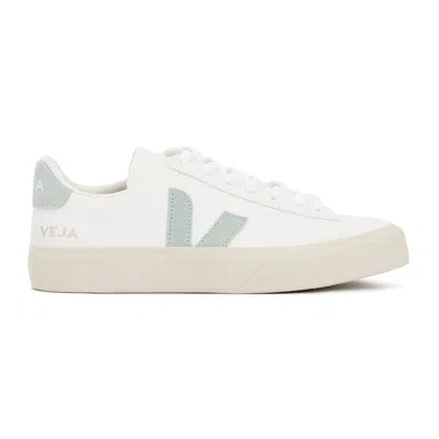 Veja Campo Chromefree White Steel Sneakers In White