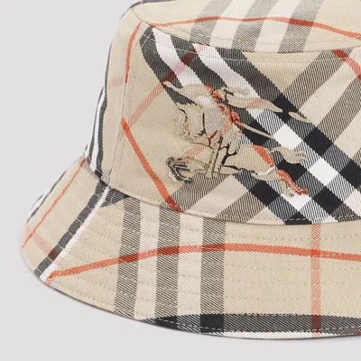 Shop Burberry Hat In Brown