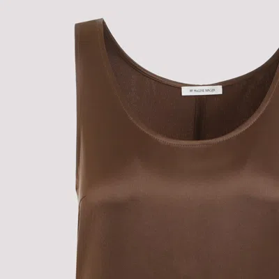 Shop By Malene Birger Dress In Brown