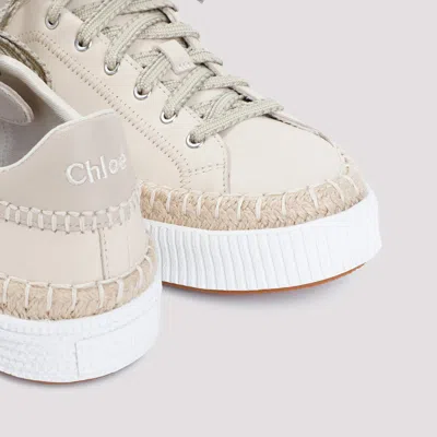 Shop Chloé Sneakers In Beige