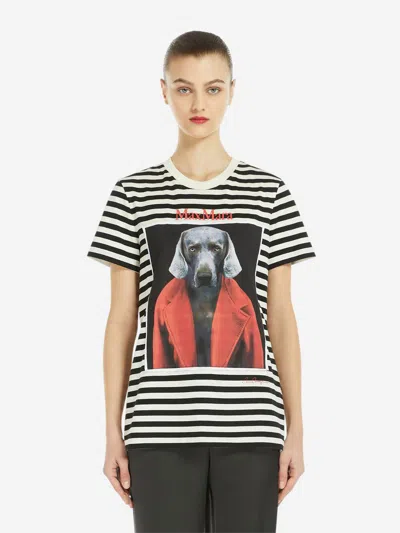 Shop Max Mara Striped T-shirt In Striped Motif