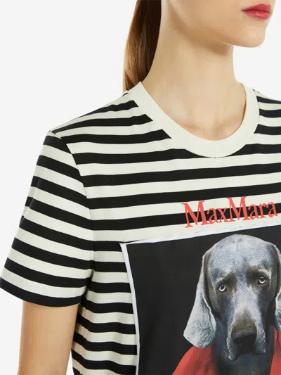 Shop Max Mara Striped T-shirt In Striped Motif