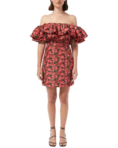 Rhode Vivi Off-shoulder Minidress In Multi