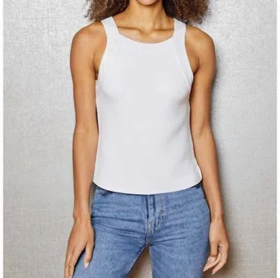 Dh New York Anna Scuba Tank Top In White In White
