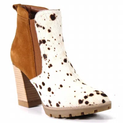 Diba True Women's Villa Nella Boots In White/black In Multi
