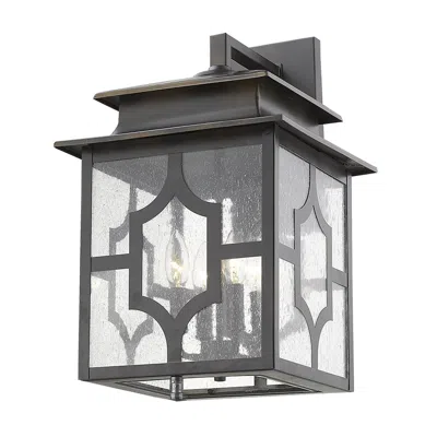 Homezia Calvert 4-light Oil-rubbed Bronze Wall Light