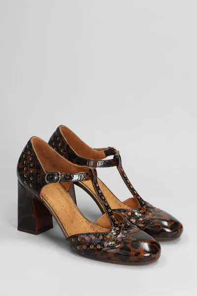 Shop Chie Mihara Mante Pumps In Brown