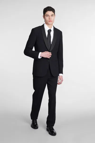 Giorgio Armani Logo Long-sleeved Shirt In White