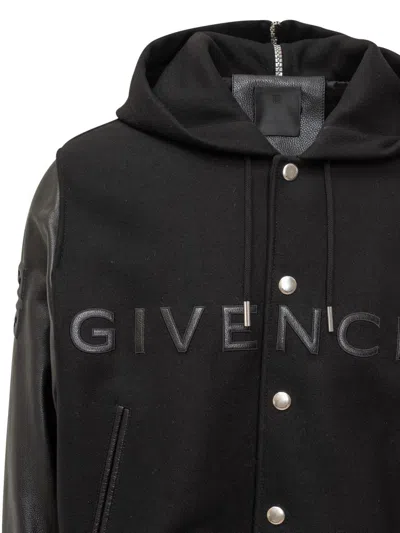 Givenchy Down Jackets In Black