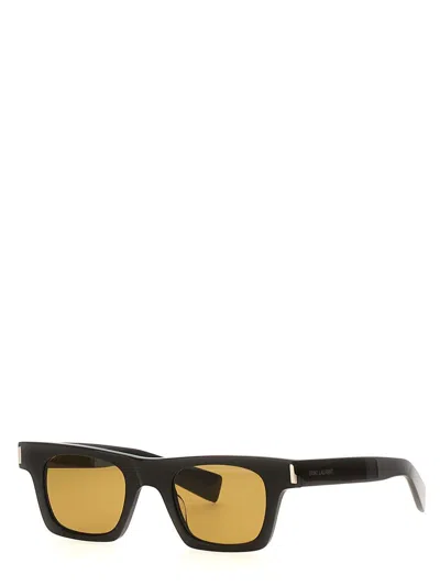 Shop Saint Laurent 'sl 719' Sunglasses In Brown