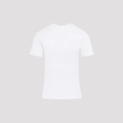 Gucci Interlocking G Printed Cotton T-shirt In White