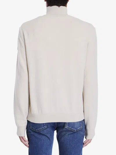 Moncler Men's Classic Cardigan In White