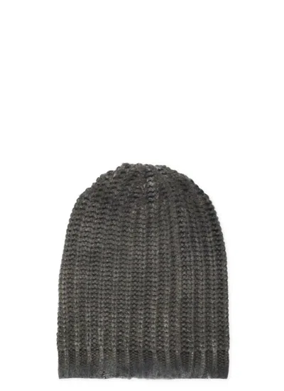 Avant Toi Wool And Cashmere Beanie In Grey