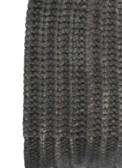 Avant Toi Wool And Cashmere Beanie In Grey