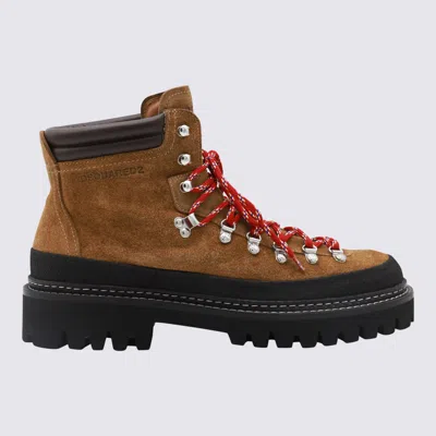 Shop Dsquared2 Brown Boots