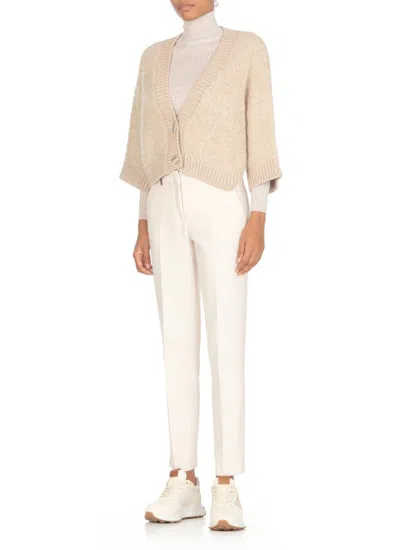 Shop Peserico Sweaters Beige