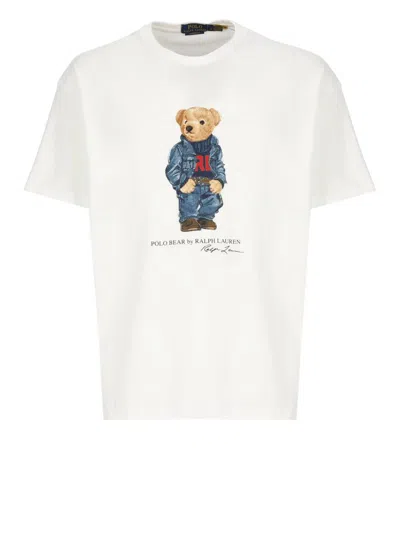 Shop Ralph Lauren T-shirts And Polos White