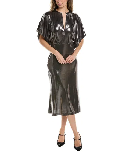 Norma Kamali Obie Midi Dress In Black