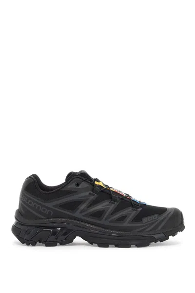 Shop Salomon Xt-6 Sneakers In Black