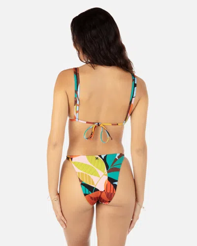 Inmocean Women's Jungle Beach Cheeky Kansai Tab Side Bottom In Black