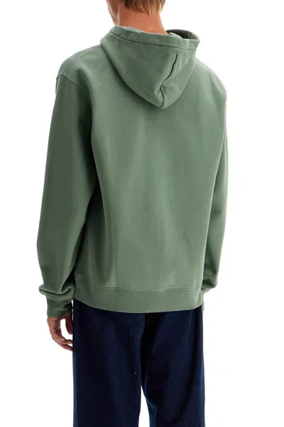 Shop Jacquemus 'le Hoodie Gros Grain' Hoodie In Green