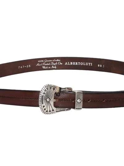 Alberto Luti Small Leather Goods In Brown