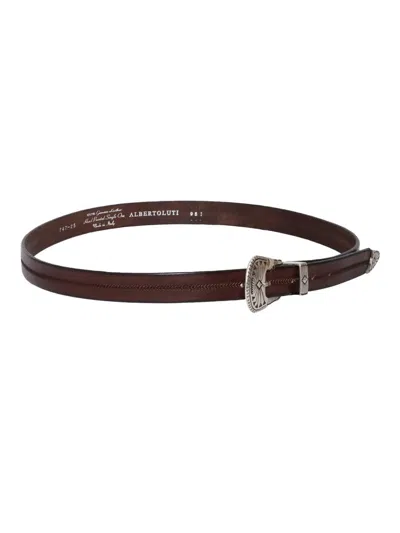 Alberto Luti Small Leather Goods In Brown