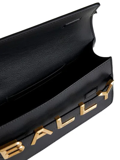 Shop Bally Bags In Black+oro