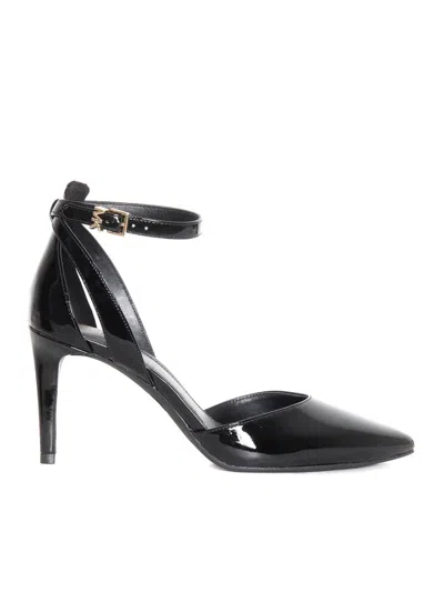 Michael Kors Mirabel Flex Pump Pumps In Black Patent Leather In Black