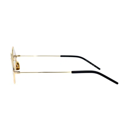 Saint Laurent Eyewear Sunglasses In Gold