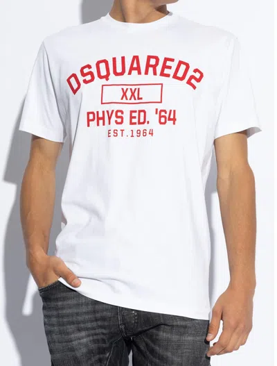 Shop Dsquared2 T Shirts And Polos White