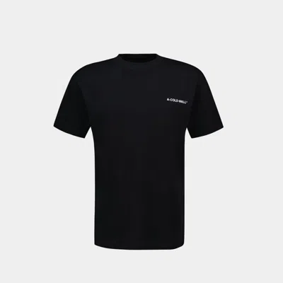 A-cold-wall* A-cold-wall Essentials Small Logo T In Black