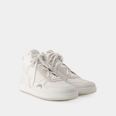 A-cold-wall* White Luol Hi Top Sneakers In White