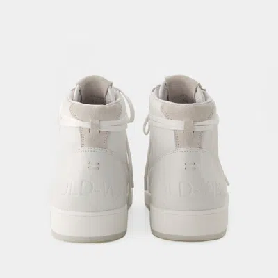 A-cold-wall* White Luol Hi Top Sneakers In White