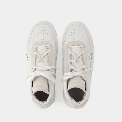 A-cold-wall* White Luol Hi Top Sneakers In White