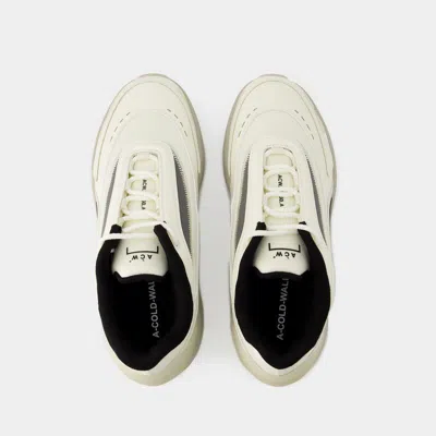 A-cold-wall* Vector Low-top Sneakers In Beige