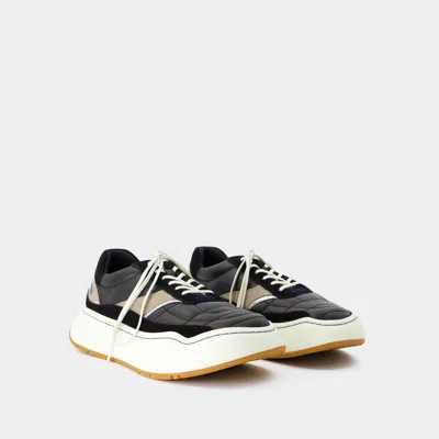 Ader Error Black Log Wem Sneakers In Black