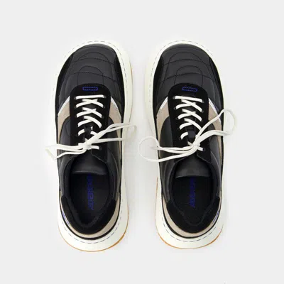 Ader Error Black Log Wem Sneakers In Black