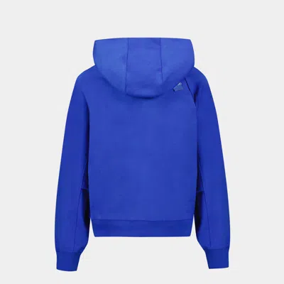 Ader Error Sweatshirt With Logo In Blue
