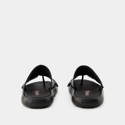 Shop Camper Pelotas Flota Sandals In Black